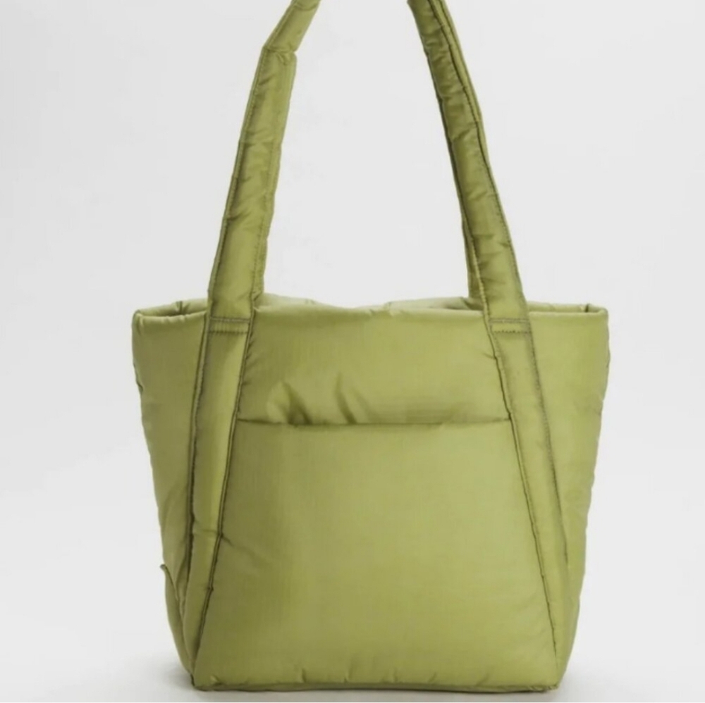 Baggu Puffy Mini Tote Pistachio - Picture 2 of 15